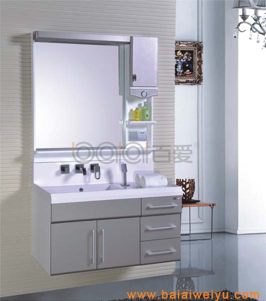 供应卫浴柜，1084PVC浴室柜