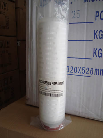 供应聚四氟乙烯膜(PTFE) 折叠筒式滤芯
