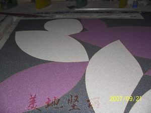 河南环氧树脂彩砂地板的施工工艺、信阳彩砂地坪涂料