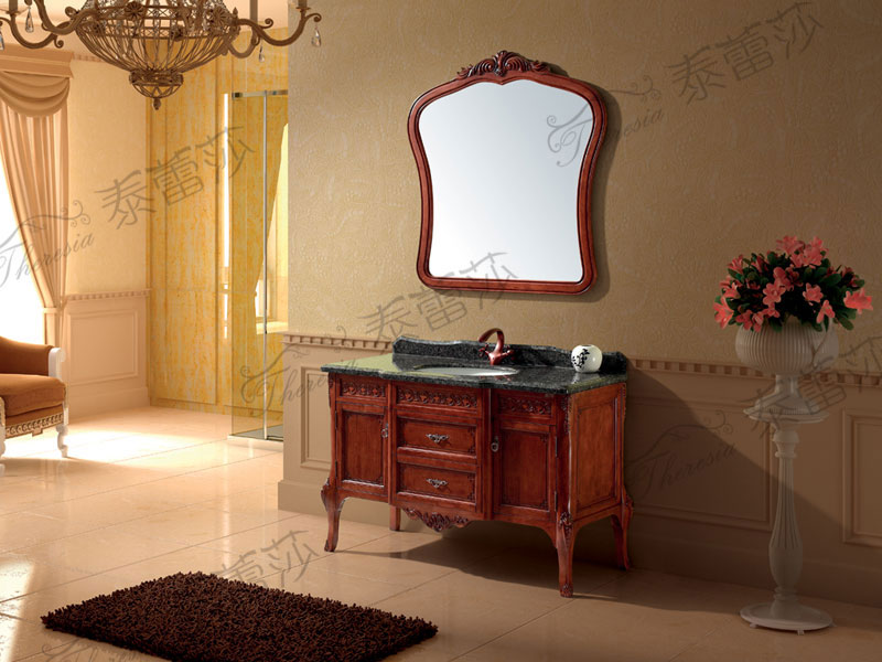 2012新款浴室柜 高档橡木浴室柜