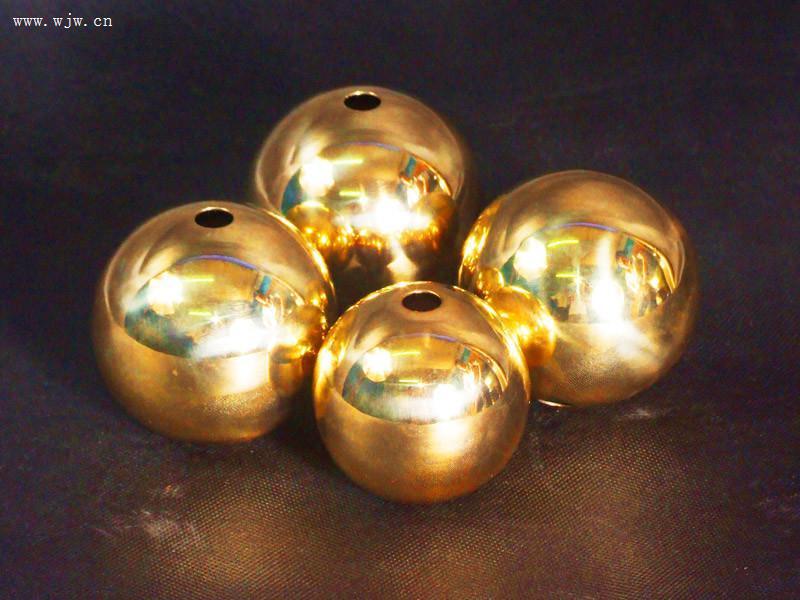 不锈钢钛金球304L不锈钢装饰球304不锈钢半圆球