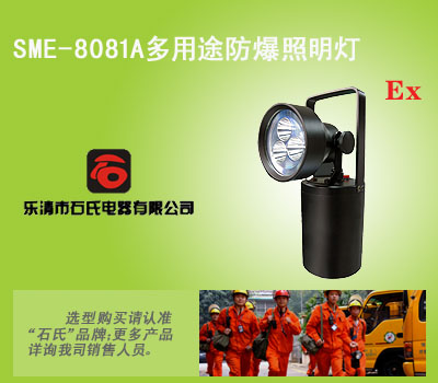 多功能防汛查检灯,便携式强光工作灯,防爆防汛应急灯