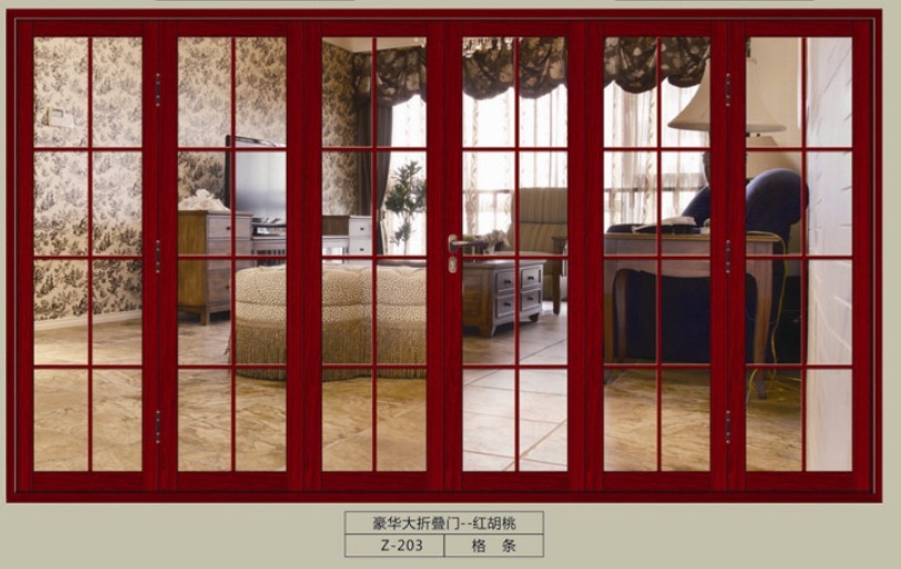 广东佳兴隆门厂豪华铝合金折叠门