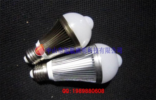 高导散热LED球泡灯外壳,带感应头球泡灯配件