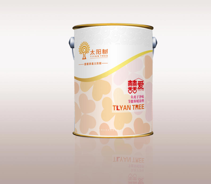 太阳树囍爱负离子净味家居保暖漆