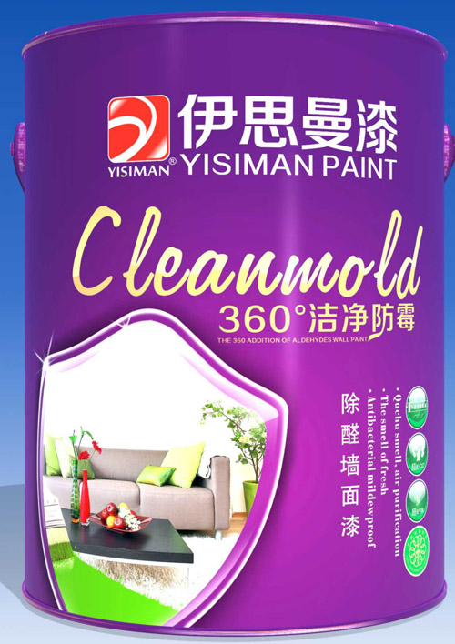 伊思曼360洁净防霉除醛墙面漆
