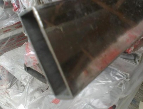 绵阳》不锈钢矩形管10*70/10*80拉丝扁管