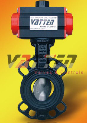 上海气动对夹蝶阀 VT1ADW11A