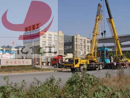 自动液压砖机三梁四柱液压机式结构
