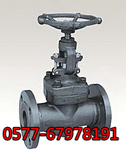 美标锻钢法兰截止阀J41H-150LB