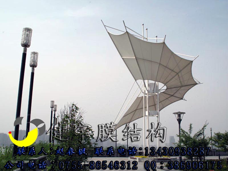 广场景观小品膜结构工程