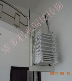 新乡维多利亚阁楼伸缩楼梯加工厂