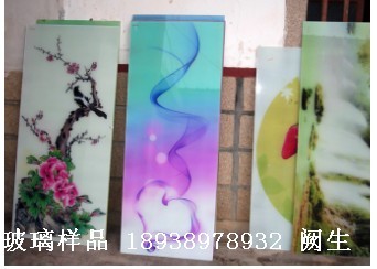 钢化玻璃面板彩印机