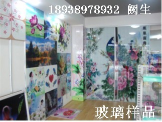 钢化玻璃面板彩绘机