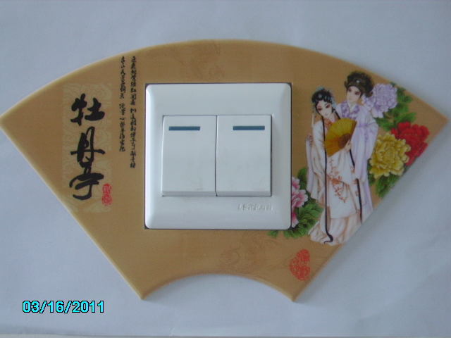 玻璃开关面板彩印机
