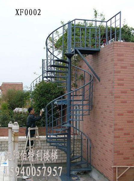 沈阳消防楼梯定做钢结构楼梯