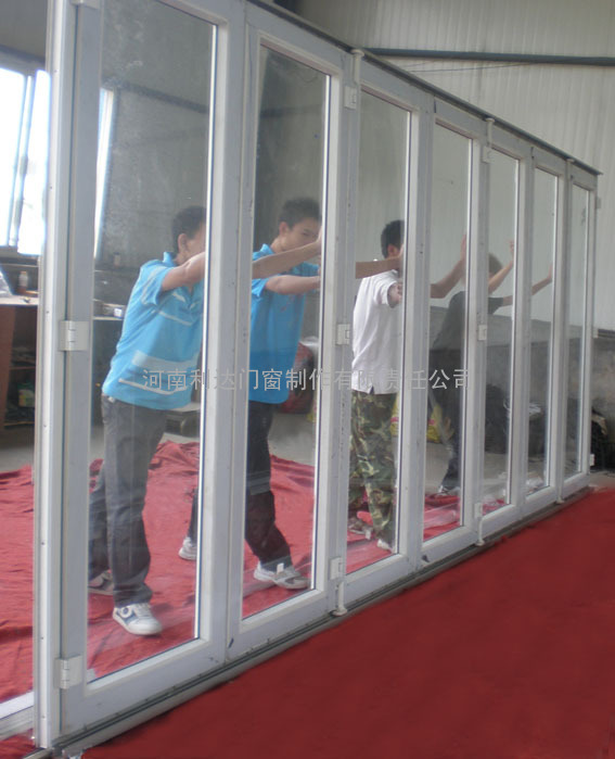 塑钢折叠门-PVC Folding Door