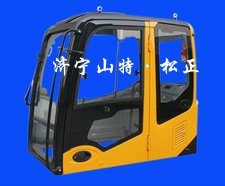 小松PC-7驾驶室总成，前挡玻璃，边门总成