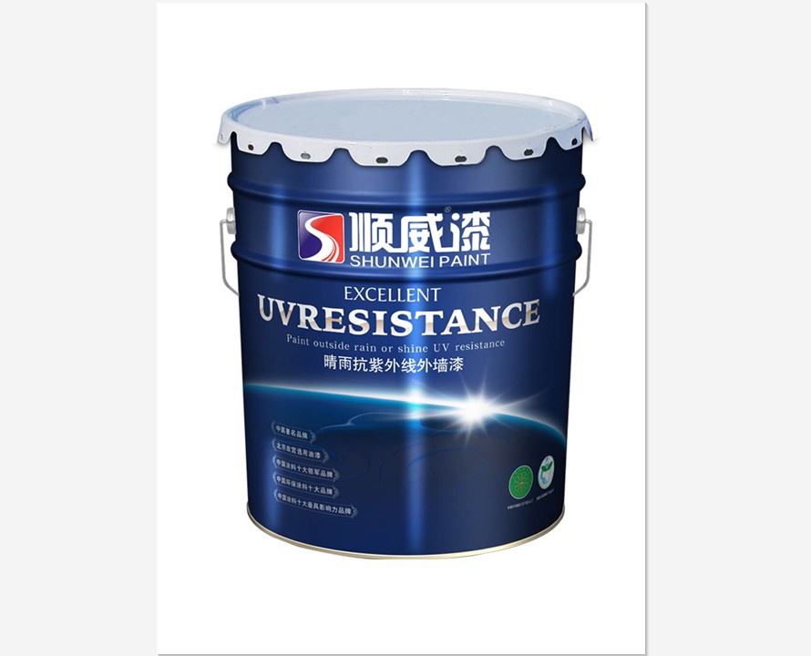 中国品牌油漆|顺威漆 全天候晴雨抗紫外线外墙漆