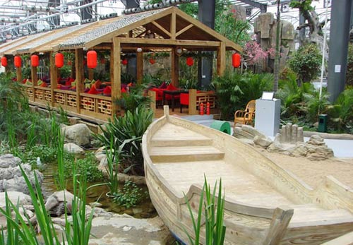 餐厅景观温室