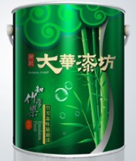 中国民族油漆大华竹炭森味墙面漆