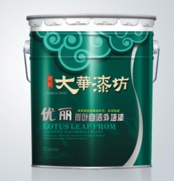 中国民族油漆品牌 大华漆坊 荷叶自洁外墙漆