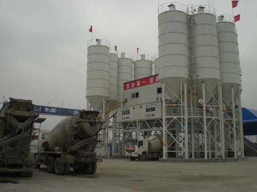 供应HZS120型商品混凝土搅拌站