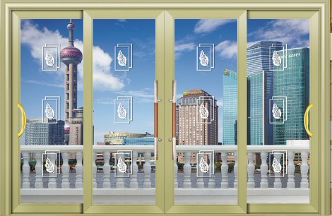批发广东钛镁铝合金重型推拉门 电泳香摈光面铝材推拉