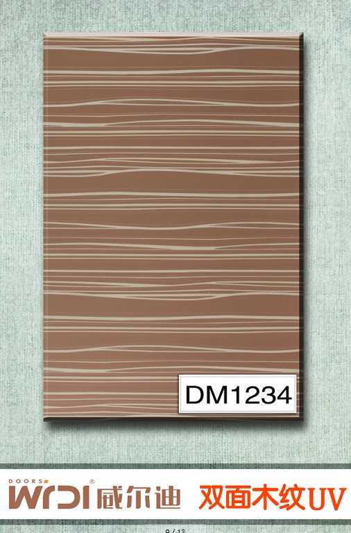 沈阳威尔迪2013新品-双面木纹板DM1234