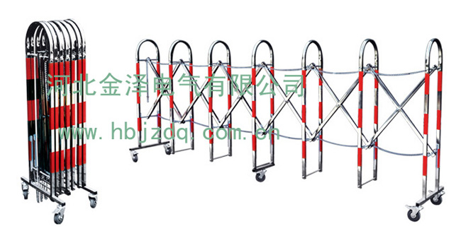 不锈钢伸缩围栏，电力安全围栏