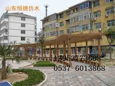 专业制造仿木各种型号葡萄架