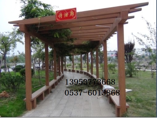 大量供应仿木各种型号葡萄架