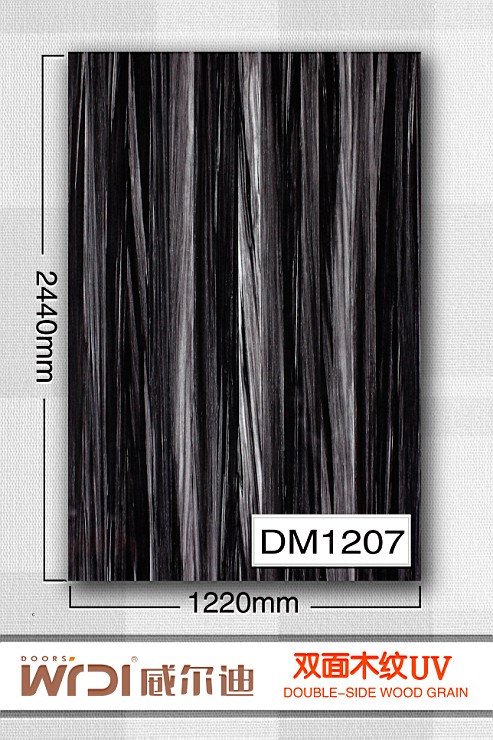 供应橱柜门板双面木纹UV板沈阳威尔迪
