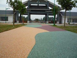 建设节约型透水彩色混凝土懂得“变废为宝”