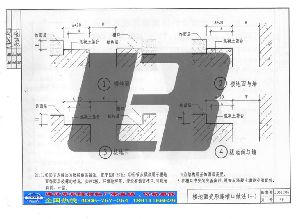 供应变形缝厂家直销