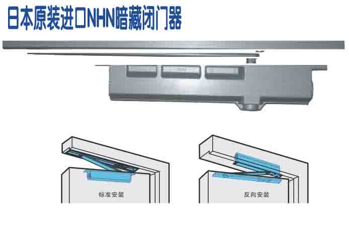 日本原装进口NHN大发暗藏闭门器