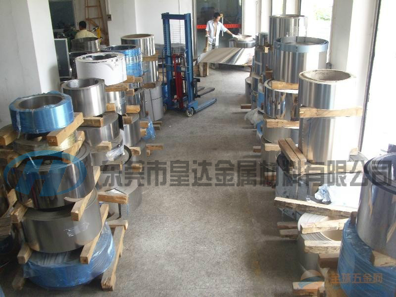 高弹性304H不锈钢带，304BA不锈钢卷带