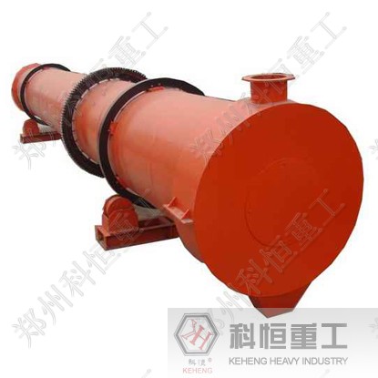 热烈欢迎甘肃客户参观考察我司脱硫石膏烘干机生产线