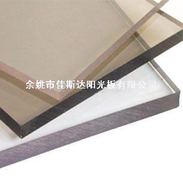 广告灯箱专用PC耐力板实心透明板