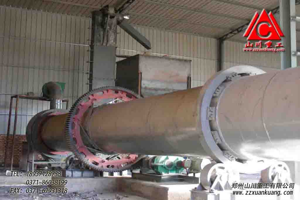 水泥回转窑生产线粘土回转窑回转窑工艺过程
