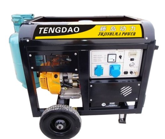 藤岛小型家用3KW燃气发电机