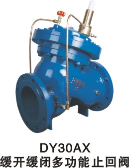 DY30AX缓开缓闭零水损止回阀