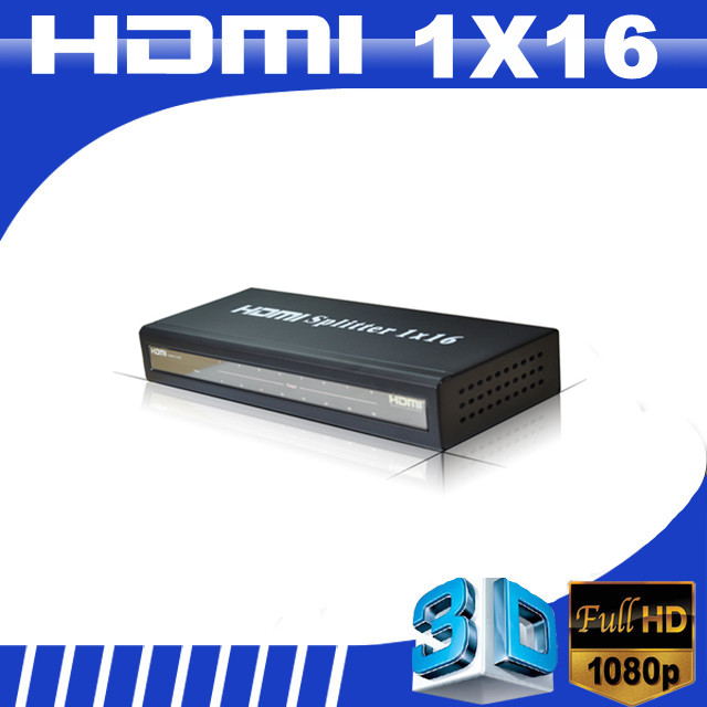欧规HDMI分配器1.3b一拖十六工业级
