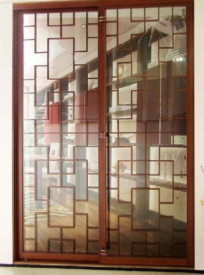 铝合金格子门窗加工制作