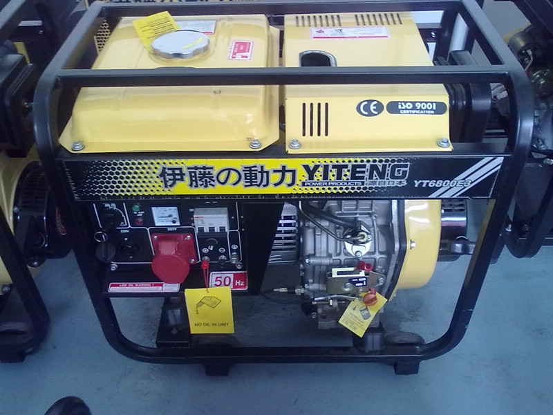 5千瓦三相（380V）柴油发电机-YT6800E3