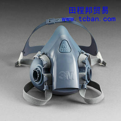 3M7502舒适型硅质半面具