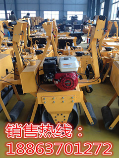 济宁厂家低价直销手扶式单钢轮汽油压路机