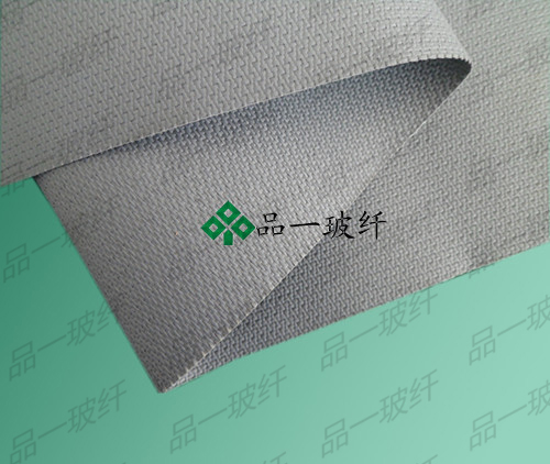 硅玻钛挡烟垂壁防火布 灰色/白色 A级不燃 0.4