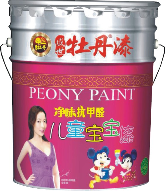 牡丹漆 净味抗甲醛儿童宝宝漆