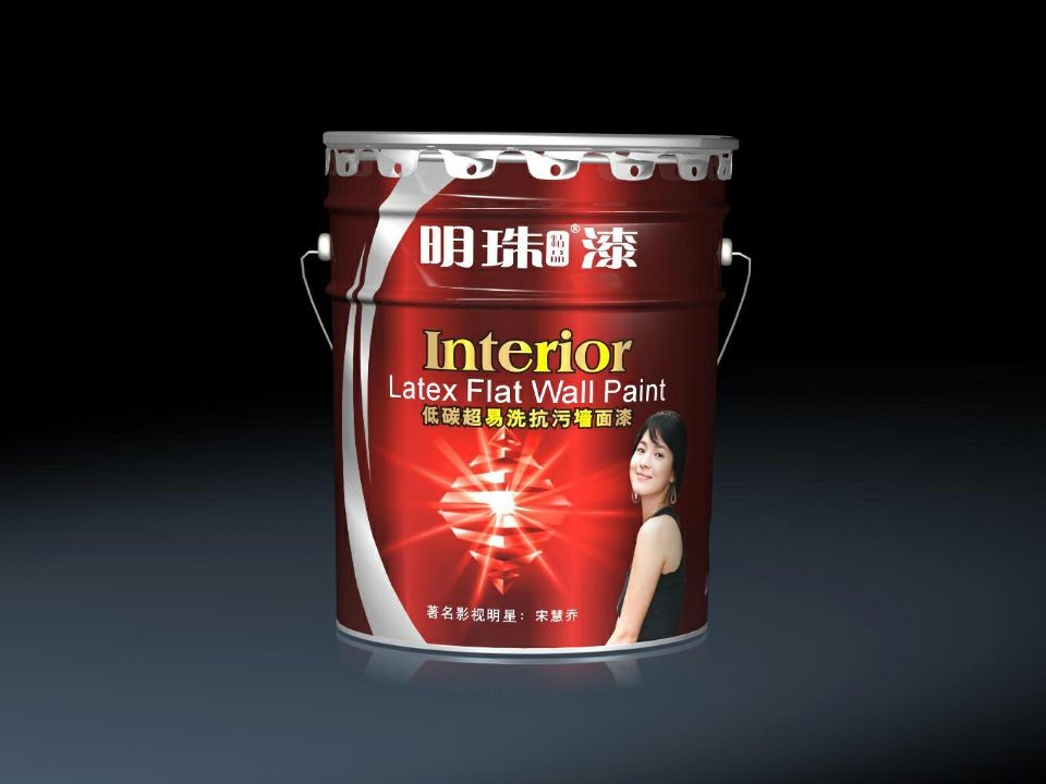 明珠漆 低碳超易洗抗污墙面漆